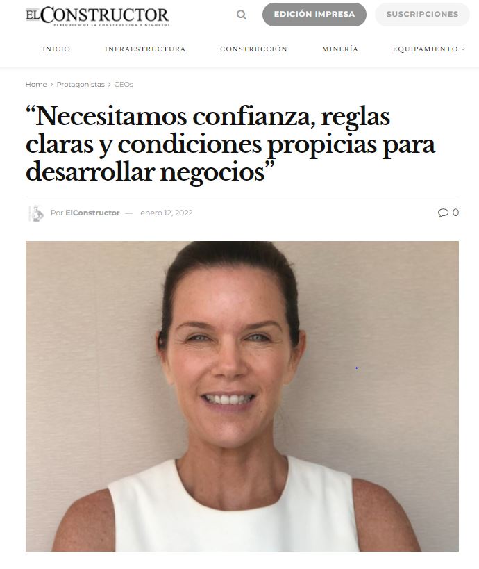 Precisamos de confiança, regras claras e condições favoráveis para desenvolver negócios